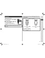 Предварительный просмотр 23 страницы Panasonic ES-RT53 Operating Instructions Manual