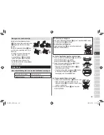 Предварительный просмотр 43 страницы Panasonic ES-RT53 Operating Instructions Manual