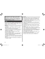 Предварительный просмотр 54 страницы Panasonic ES-RT53 Operating Instructions Manual