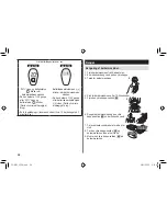 Предварительный просмотр 58 страницы Panasonic ES-RT53 Operating Instructions Manual