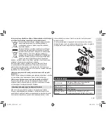 Предварительный просмотр 107 страницы Panasonic ES-RT53 Operating Instructions Manual