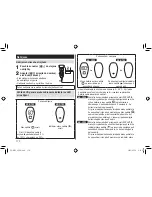 Предварительный просмотр 110 страницы Panasonic ES-RT53 Operating Instructions Manual