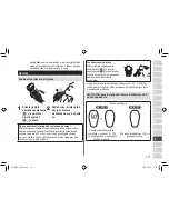 Предварительный просмотр 111 страницы Panasonic ES-RT53 Operating Instructions Manual