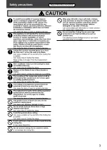 Preview for 3 page of Panasonic F-56NCL Operating And Installation Instructions