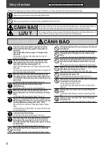 Preview for 6 page of Panasonic F-56NCL Operating And Installation Instructions