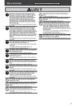 Preview for 7 page of Panasonic F-56NCL Operating And Installation Instructions