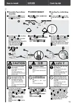 Preview for 11 page of Panasonic F-56NCL Operating And Installation Instructions