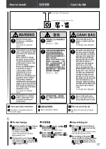 Preview for 17 page of Panasonic F-56NCL Operating And Installation Instructions