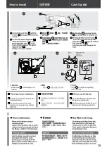 Preview for 19 page of Panasonic F-56NCL Operating And Installation Instructions