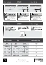 Preview for 20 page of Panasonic F-56NCL Operating And Installation Instructions