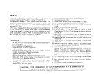 Preview for 5 page of Panasonic F10 MARK II Operating Instructions Manual