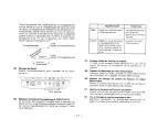 Preview for 118 page of Panasonic F10 MARK II Operating Instructions Manual