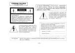 Preview for 151 page of Panasonic F10 MARK II Operating Instructions Manual