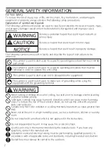 Preview for 2 page of Panasonic FV-10VEC2 Installation And Operating Instructions Manual