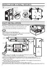 Preview for 8 page of Panasonic FV-10VEC2 Installation And Operating Instructions Manual