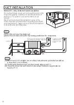 Preview for 10 page of Panasonic FV-10VEC2 Installation And Operating Instructions Manual