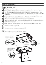 Preview for 16 page of Panasonic FV-10VEC2 Installation And Operating Instructions Manual