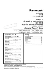 Preview for 1 page of Panasonic FY-08ESN Operating Instructions Manual