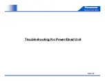 Preview for 57 page of Panasonic G20 Series Troubleshooting Handbook