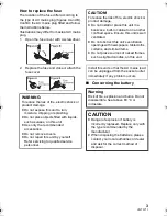 Preview for 3 page of Panasonic HC-V100M Operating Instructions Manual