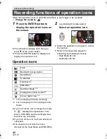 Preview for 42 page of Panasonic HC-V100M Operating Instructions Manual