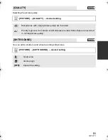 Preview for 51 page of Panasonic HC-V100M Operating Instructions Manual