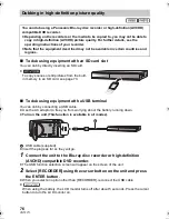 Preview for 76 page of Panasonic HC-V100M Operating Instructions Manual