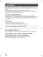 Preview for 86 page of Panasonic HC-V100M Operating Instructions Manual