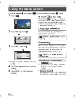 Preview for 22 page of Panasonic HC-V520K Basic Owner'S Manual