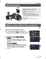 Preview for 21 page of Panasonic HC-W850 Basic Operating Instructions Manual