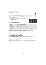 Предварительный просмотр 94 страницы Panasonic HC-W850 Operating Instructions Manual