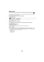 Предварительный просмотр 100 страницы Panasonic HC-W850 Operating Instructions Manual