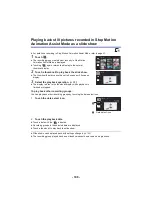 Предварительный просмотр 108 страницы Panasonic HC-W850 Operating Instructions Manual