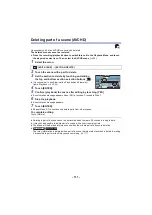 Предварительный просмотр 111 страницы Panasonic HC-W850 Operating Instructions Manual