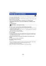 Предварительный просмотр 116 страницы Panasonic HC-W850 Operating Instructions Manual