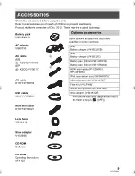 Preview for 9 page of Panasonic HC-X920 Operating	 Instruction