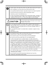 Preview for 3 page of Panasonic HD-PLC DA-PU100 Operating Manual