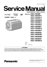 Panasonic HDC-HS60P Service Manual preview