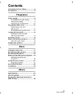 Preview for 5 page of Panasonic HDC-SD800 Basic Operating Instructions Manual