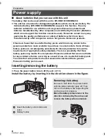 Preview for 8 page of Panasonic HDC-SD800 Basic Operating Instructions Manual