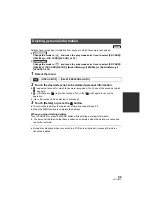 Preview for 99 page of Panasonic HDC-SDT750 Operating Instructions Manual