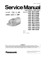 Panasonic HDC-SDT750PP Service Manual preview