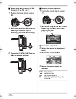 Предварительный просмотр 12 страницы Panasonic HDCSX5P - HD VIDEO CAMERA Operating Instructions Manual