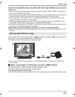 Предварительный просмотр 15 страницы Panasonic HDCSX5P - HD VIDEO CAMERA Operating Instructions Manual