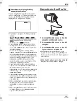 Предварительный просмотр 35 страницы Panasonic HDCSX5P - HD VIDEO CAMERA Operating Instructions Manual