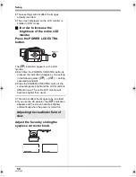 Предварительный просмотр 50 страницы Panasonic HDCSX5P - HD VIDEO CAMERA Operating Instructions Manual