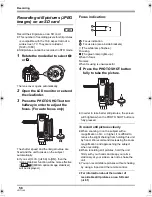 Предварительный просмотр 58 страницы Panasonic HDCSX5P - HD VIDEO CAMERA Operating Instructions Manual