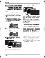 Предварительный просмотр 64 страницы Panasonic HDCSX5P - HD VIDEO CAMERA Operating Instructions Manual