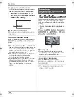 Предварительный просмотр 72 страницы Panasonic HDCSX5P - HD VIDEO CAMERA Operating Instructions Manual