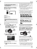 Предварительный просмотр 83 страницы Panasonic HDCSX5P - HD VIDEO CAMERA Operating Instructions Manual